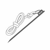 lashing lines with eyelet pin