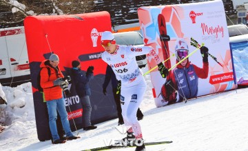 VENTO constant pressure screen during cross-country skiing.