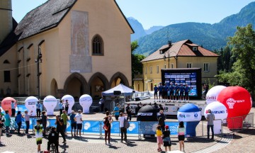 Beta balloons during the Adriatica Ionica Race in the Italy.