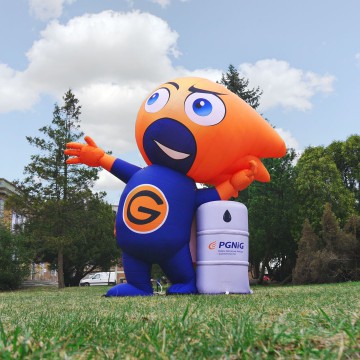 Inflatable PGiNG mascot