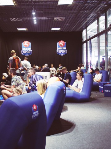 VENTO inflatable seats during the Esport Łomża Tour tournament